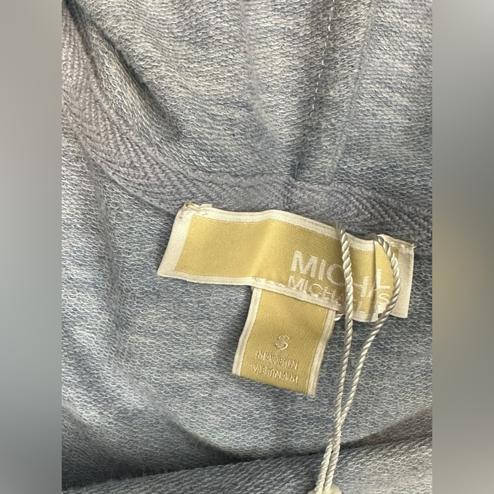 Michael Michael Kors pullover hooded sweatshirt size small gray in EUC - Picture 7 of 7